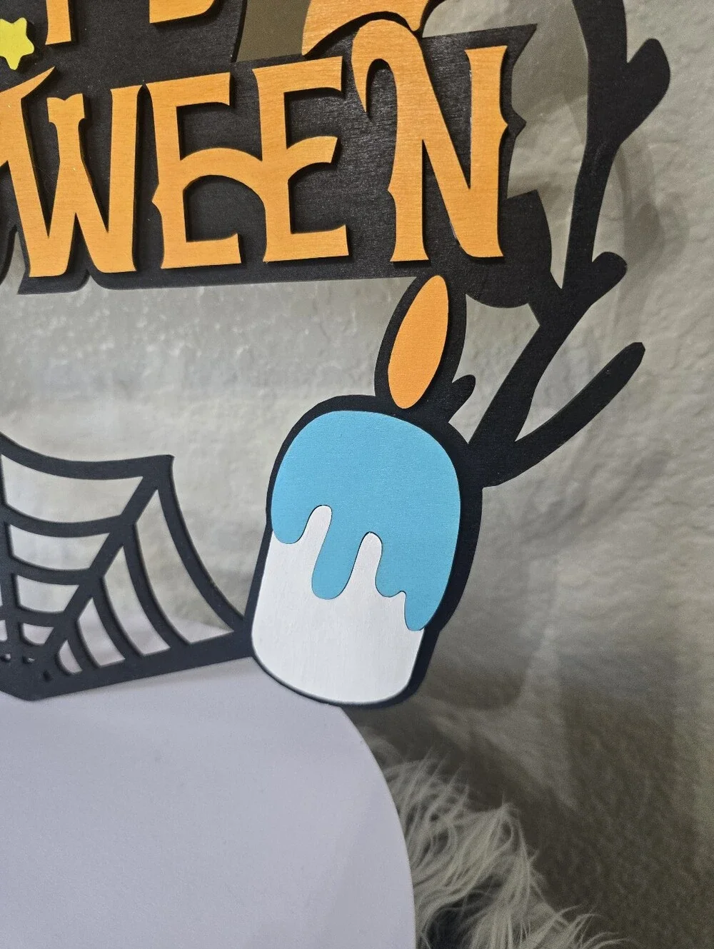 Handmade happy halloween